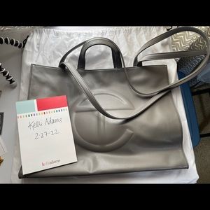 Telfar Large Shopping Bag Grey